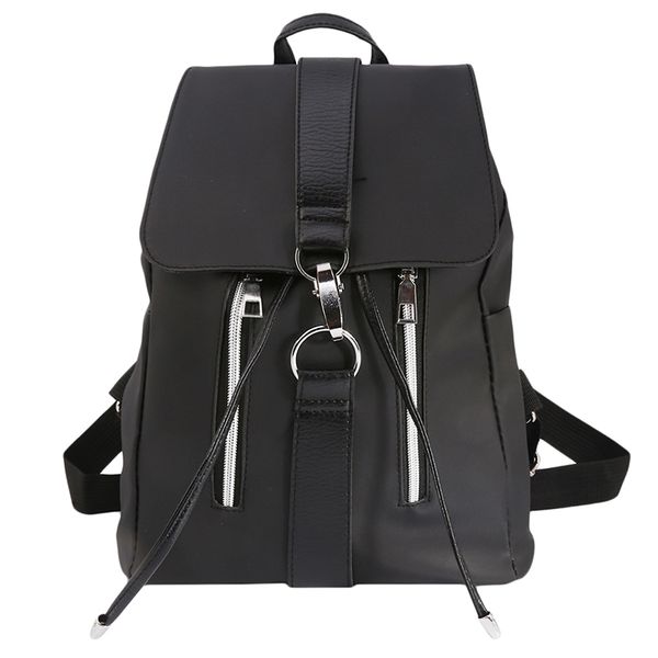 women waterproof anti-theft backpack black shoulder bags casual bags with zipper decoration fashion soft handle solid oxford
women waterproof anti-theft backpack black shoulder bags casual bags with zipper decoration fashion soft handle solid oxford