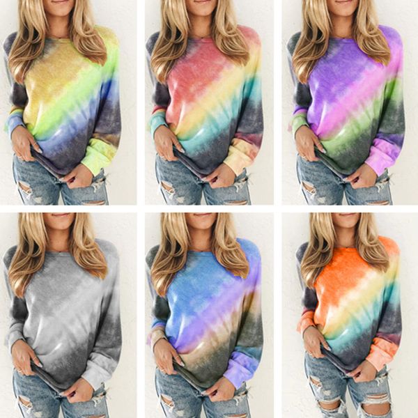 girls spring hoodie women casual tie-dye gradient tshirt ladies long sleeve pullover clothes loose tee eurpon style blouse d21705, White
girls spring hoodie women casual tie-dye gradient tshirt ladies long sleeve pullover clothes loose tee eurpon style blouse d21705, White