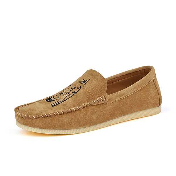 suede leather casual shoes breathable men's fashion panda design loafers wear-resistant men flat footwear man leather moccasins, Black
suede leather casual shoes breathable men's fashion panda design loafers wear-resistant men flat footwear man leather moccasins, Black