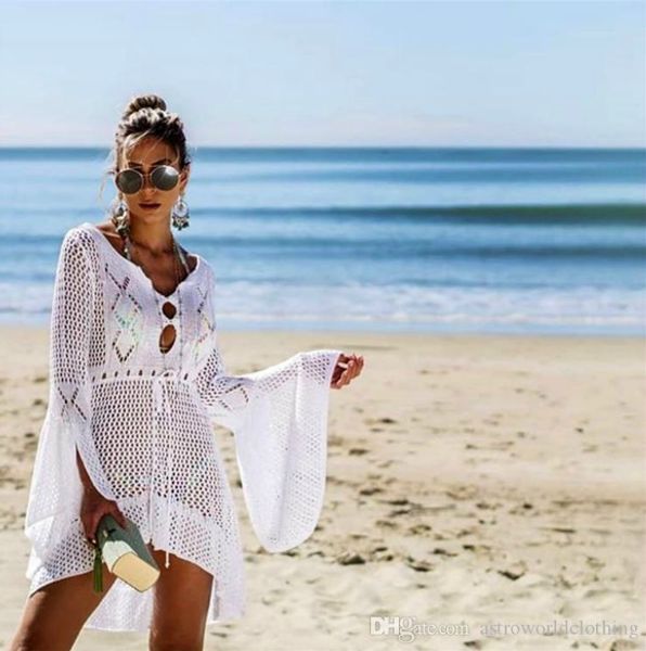 women beach cover-ups dress solid color cloak knitted hollow out designer holiday dress vestidoes, Black;gray
women beach cover-ups dress solid color cloak knitted hollow out designer holiday dress vestidoes, Black;gray