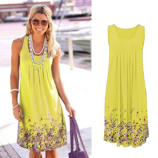 summer sleeveless floral print loose dress six colors casual women dress robe femme ete 2019 plus size s-5xl sundress, Black;gray
summer sleeveless floral print loose dress six colors casual women dress robe femme ete 2019 plus size s-5xl sundress, Black;gray
