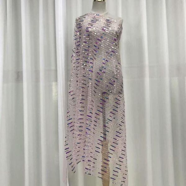 pink nigerian sequins lace fabrics 2020 nigerian lace fabrics embroidery african tulle french materials for women 5 yards, Pink;blue
pink nigerian sequins lace fabrics 2020 nigerian lace fabrics embroidery african tulle french materials for women 5 yards, Pink;blue