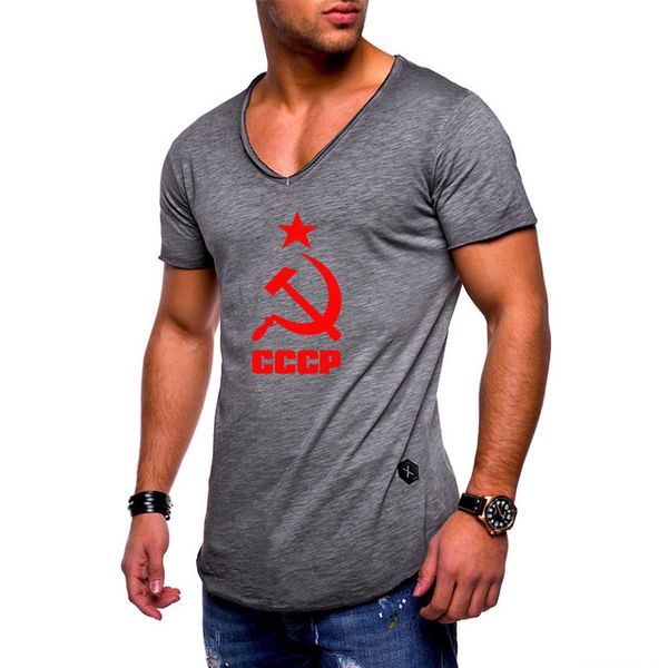 new 2020 men's t-shirt f cccp russian ussr soviet union print solid color cotton short sleeve fashion casual v-neck t-shirt
new 2020 men's t-shirt f cccp russian ussr soviet union print solid color cotton short sleeve fashion casual v-neck t-shirt