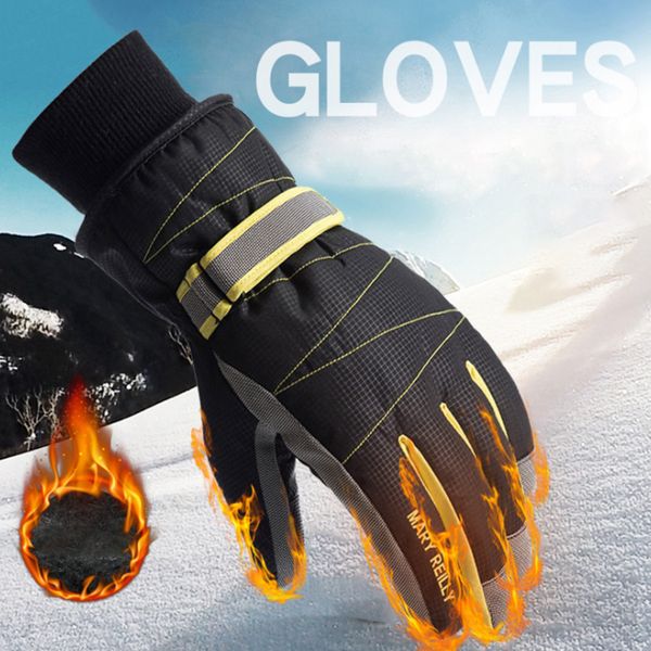 1 pair ski gloves men winter warm touch screen gloves waterproof windproof riding motorcycle plush thickened
1 pair ski gloves men winter warm touch screen gloves waterproof windproof riding motorcycle plush thickened