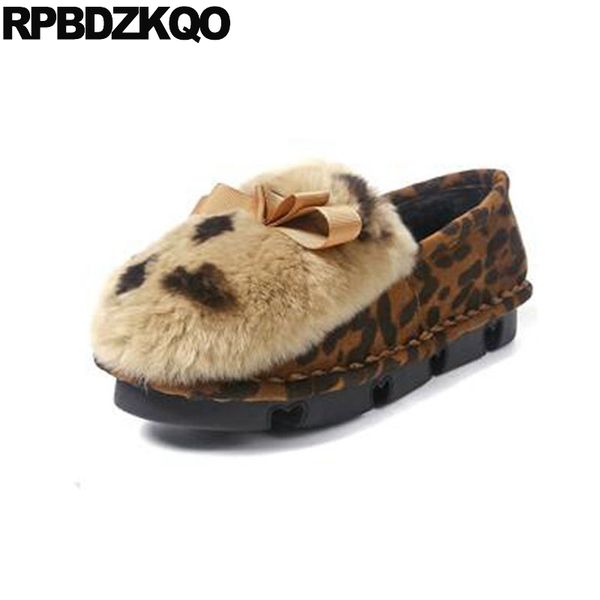 women winter 2019 shallow suede fur leopard print gray ladies slip on round toe chinese shoes china flats large size, Black
women winter 2019 shallow suede fur leopard print gray ladies slip on round toe chinese shoes china flats large size, Black