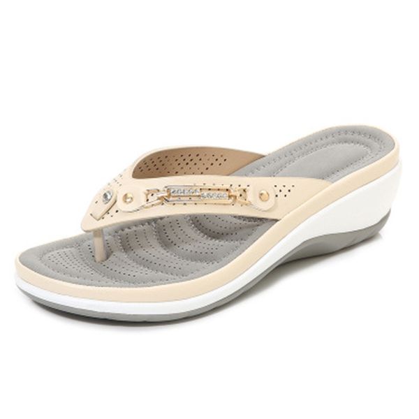 2020 summer flip flops women slippers female metal decoration slides woman wedges solid ladies casual beach footwear plus size, Black
2020 summer flip flops women slippers female metal decoration slides woman wedges solid ladies casual beach footwear plus size, Black