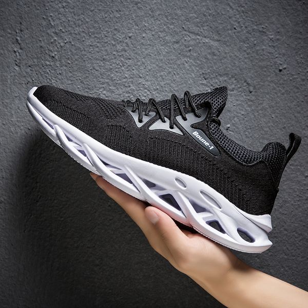 fashion brand men blades runner walking shoes tubular shadow knit sneakers outdoor sports kanye designer trainers, Black
fashion brand men blades runner walking shoes tubular shadow knit sneakers outdoor sports kanye designer trainers, Black
