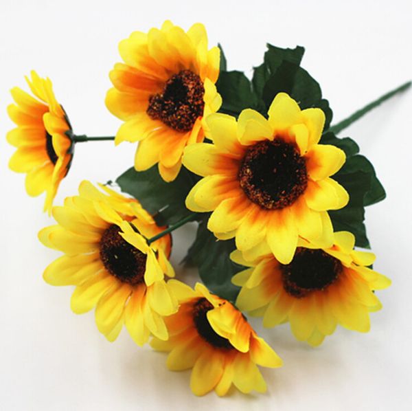 Artificial flowers fake flowers wedding decoration show props 7 sunflowers Sunflower artificial flowers wholesale home decoration
Artificial flowers fake flowers wedding decoration show props 7 sunflowers Sunflower artificial flowers wholesale home decoration