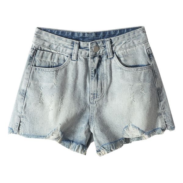 women's shorts burr split high waist hole fashion soft comfortable denim cowboy female harajuku mujer sale, White;black
women's shorts burr split high waist hole fashion soft comfortable denim cowboy female harajuku mujer sale, White;black