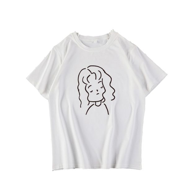 fashion kawaii sketch print female t-shirt white women tshirt summer casual harajuku korean style t shirt femme short sleeve top
fashion kawaii sketch print female t-shirt white women tshirt summer casual harajuku korean style t shirt femme short sleeve top