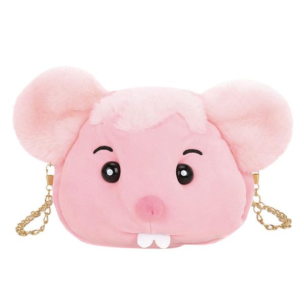 cute hamster shape shoulder bags women's solid color plush messenger bag pink white chain crossbody pack for girls gift /e
cute hamster shape shoulder bags women's solid color plush messenger bag pink white chain crossbody pack for girls gift /e