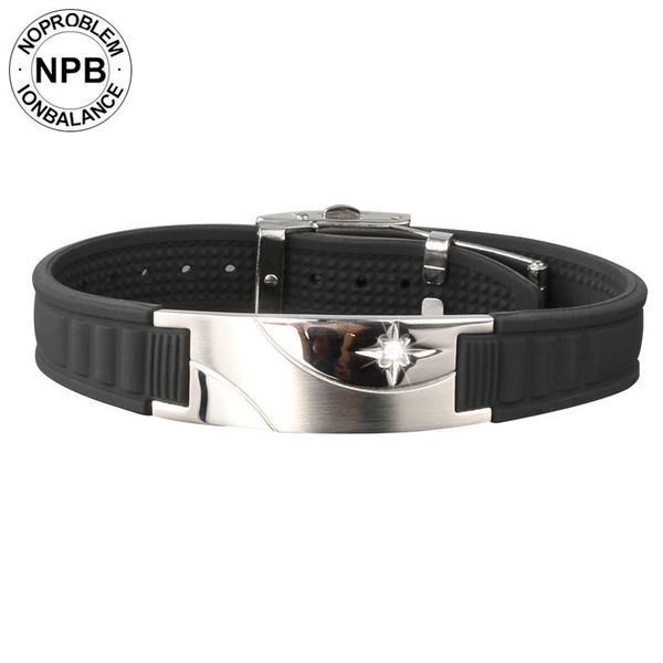 noproblen 007 ion balance antifatigue choker power therapy wristband hologram tourmaline germanium bracelet, Golden;silver 
noproblen 007 ion balance antifatigue choker power therapy wristband hologram tourmaline germanium bracelet, Golden;silver