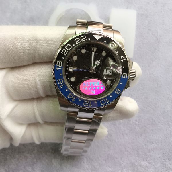 v3 version gmt mens watch batman 50m waterproof sapphire ceramic bezel stainless steel solid clasp men watches male wristwatches, Slivery;brown
v3 version gmt mens watch batman 50m waterproof sapphire ceramic bezel stainless steel solid clasp men watches male wristwatches, Slivery;brown
