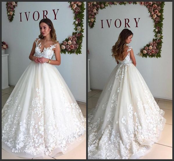 2018 new ivory lace wedding dresses 2017 sleeveless off the shoulder v neck a line with appliques bridal gowns vestido de novia custom 305, White
2018 new ivory lace wedding dresses 2017 sleeveless off the shoulder v neck a line with appliques bridal gowns vestido de novia custom 305, White