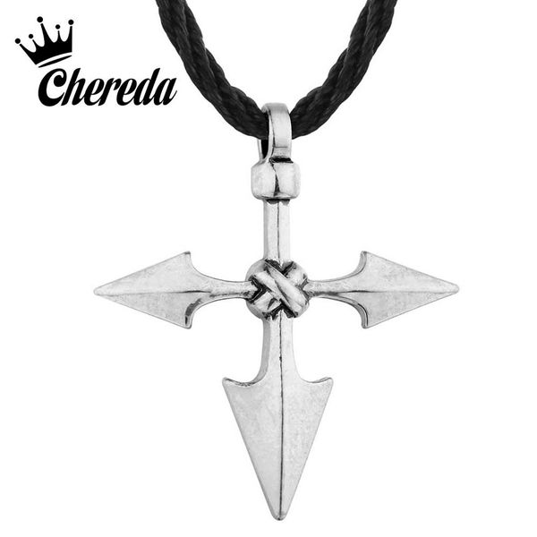 chereda large warrior spear viking cross jewelry vintage antique silver pendant for men arrow chic necklaces
chereda large warrior spear viking cross jewelry vintage antique silver pendant for men arrow chic necklaces
