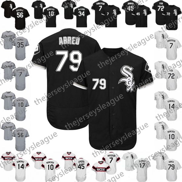 custom chicago sox gray black stitched baseball jersey 2019 white #5 yolmer sanchez 7 tim anderson 10 yoan moncada 79 jose abreu, Blue;black
custom chicago sox gray black stitched baseball jersey 2019 white #5 yolmer sanchez 7 tim anderson 10 yoan moncada 79 jose abreu, Blue;black