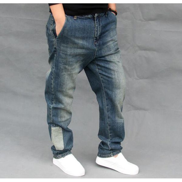 fashion men jeans loose pants punk style hip hop jogger jeans for men cargo pants denim, Blue
fashion men jeans loose pants punk style hip hop jogger jeans for men cargo pants denim, Blue