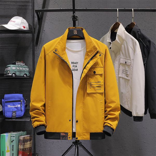 2020 new arrival autumn spring outerwear men fashion handsome jacket young autumn casual men jacket, Black;brown
2020 new arrival autumn spring outerwear men fashion handsome jacket young autumn casual men jacket, Black;brown