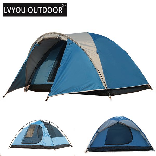 lvyou outdoor 2 person tent , one bed room +one living room, outside waterproof tent, two person camping tent, 210x150x125cm
lvyou outdoor 2 person tent , one bed room +one living room, outside waterproof tent, two person camping tent, 210x150x125cm