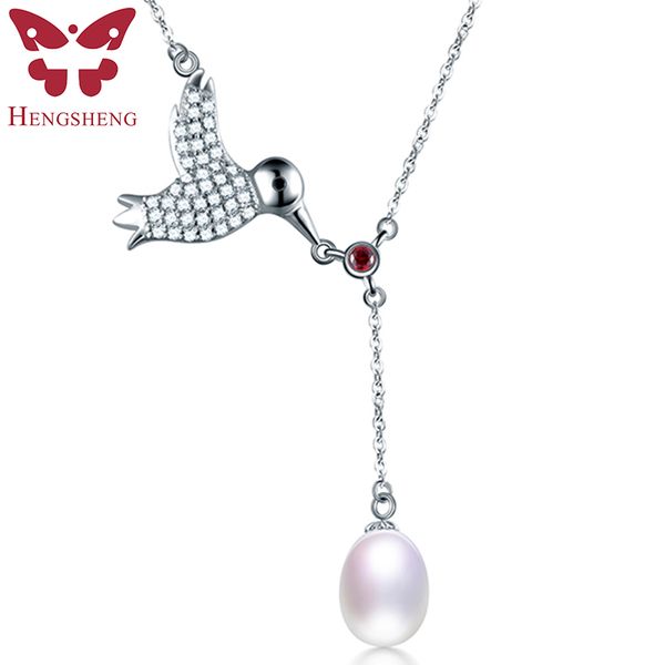 hengsheng fine birds design jewelry pendants, new 45cm box chain rice natural freshwater pearl necklace with gift box 45cm chain, Silver
hengsheng fine birds design jewelry pendants, new 45cm box chain rice natural freshwater pearl necklace with gift box 45cm chain, Silver
