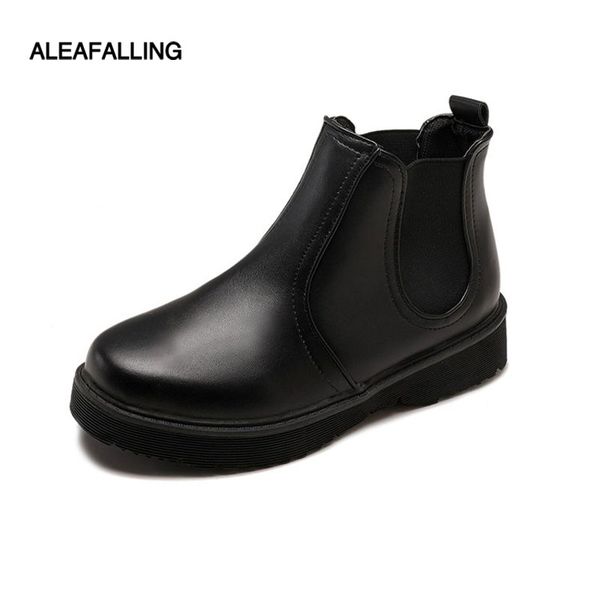aleafalling classical mature boots elastic women spring autumn pu leather boots women slip on round shoes girl's wbt138, Black
aleafalling classical mature boots elastic women spring autumn pu leather boots women slip on round shoes girl's wbt138, Black