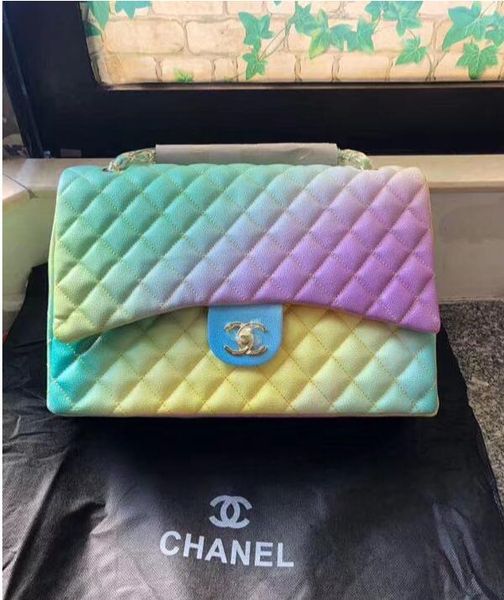 designer rainbow checked paris leather shoulder ladies handbag classic chain messenger bag wallet sy01
designer rainbow checked paris leather shoulder ladies handbag classic chain messenger bag wallet sy01