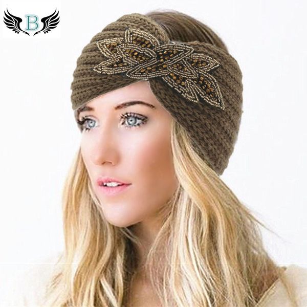 women's beaded knitted wool headbands boho flower turban head wrap bandage winter ear warmer girls hairband hair accessories
women's beaded knitted wool headbands boho flower turban head wrap bandage winter ear warmer girls hairband hair accessories