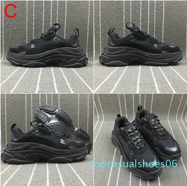2019 new fashion paris triple-s designer shoes low platform sneakers triple s mens casual women designer casual sports trainers zapatos 06t, Black
2019 new fashion paris triple-s designer shoes low platform sneakers triple s mens casual women designer casual sports trainers zapatos 06t, Black