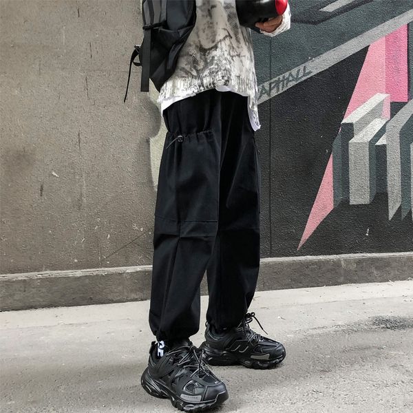 spring new overalls men's fashion solid color casual multi-pocket tooling pants man streetwear wild loose hip hop trousers mens, Black
spring new overalls men's fashion solid color casual multi-pocket tooling pants man streetwear wild loose hip hop trousers mens, Black