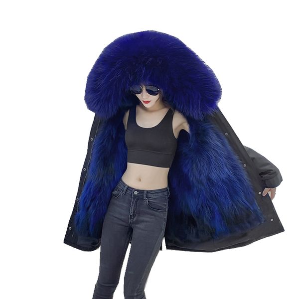 luxury fur parka winter women coat warm x-long parkas real raccoon fur lining and hoody lf9040, Black
luxury fur parka winter women coat warm x-long parkas real raccoon fur lining and hoody lf9040, Black