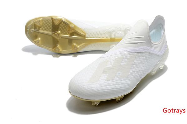 white gold messi original football boots laceless x 18+ fg soccer shoes pogba mens plating soles soccer cleats
white gold messi original football boots laceless x 18+ fg soccer shoes pogba mens plating soles soccer cleats