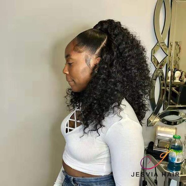 kinky curly ponytail hairpiece 140g clip in natural black virgin mongolian ponytail hair extensions 10-20inch afro pony tail hair piece
kinky curly ponytail hairpiece 140g clip in natural black virgin mongolian ponytail hair extensions 10-20inch afro pony tail hair piece