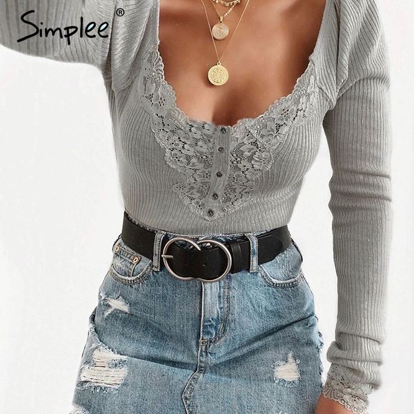 simplee striped lace women sweater button backless cotton female pullover knitted sweater slim autumn winter solid jumper, White;black
simplee striped lace women sweater button backless cotton female pullover knitted sweater slim autumn winter solid jumper, White;black