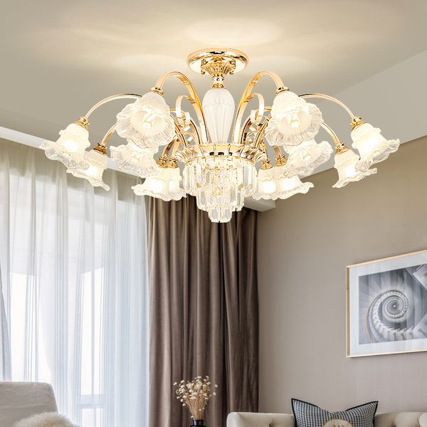 european chandeliers new living room pendant lamp modern minimalist home crystal lamp atmospheric led net red restaurant chandelier lighting
european chandeliers new living room pendant lamp modern minimalist home crystal lamp atmospheric led net red restaurant chandelier lighting