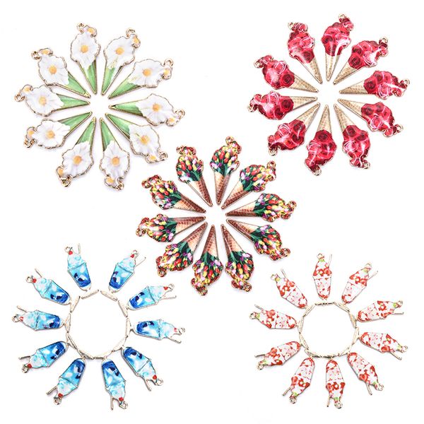 10pcs enamel alloy cream printing charms pendant craft diy making jewelry, Bronze;silver
10pcs enamel alloy cream printing charms pendant craft diy making jewelry, Bronze;silver