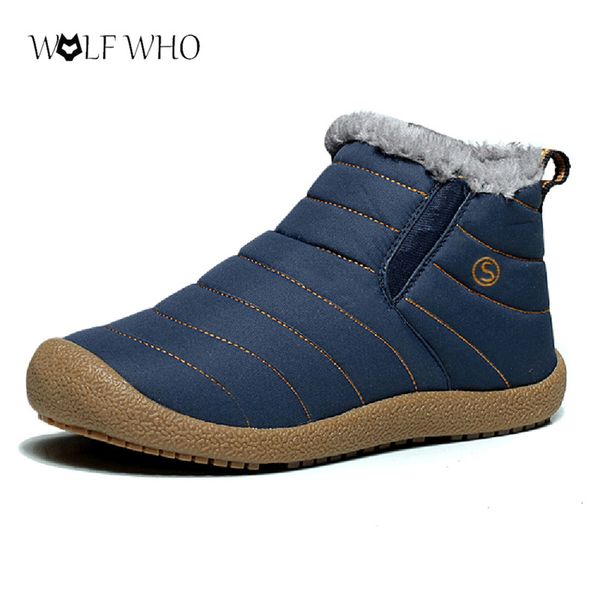 winter men boots waterproof men cotton snow boots warm plush anti-slip bottom shoes male high ankle zapatos hombre, Black
winter men boots waterproof men cotton snow boots warm plush anti-slip bottom shoes male high ankle zapatos hombre, Black