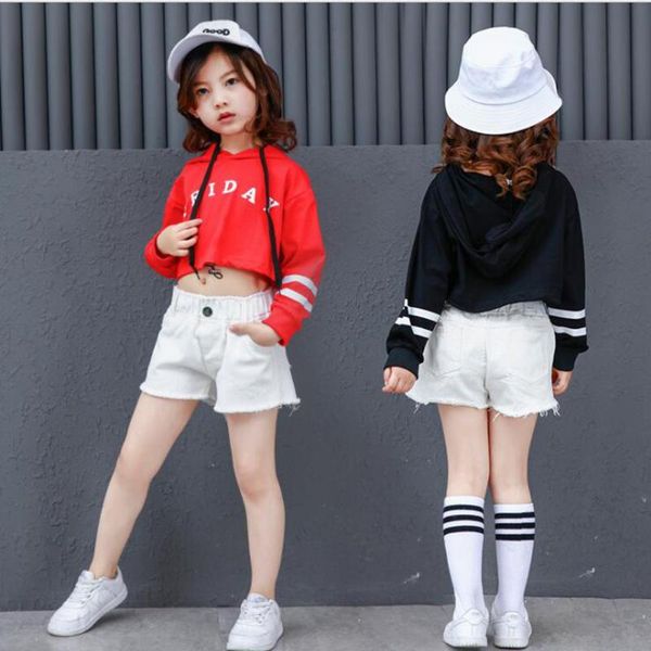 girls summer ballroom hip hop jazz dance competition costume tank shorts for children dancing clothing sports wear outfits, Black;red
girls summer ballroom hip hop jazz dance competition costume tank shorts for children dancing clothing sports wear outfits, Black;red