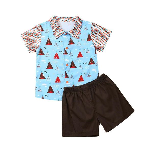 1-6years infant toddler baby boys tent print button-down shirt short pants outfit summer beach 2pcs clothing set, White
1-6years infant toddler baby boys tent print button-down shirt short pants outfit summer beach 2pcs clothing set, White