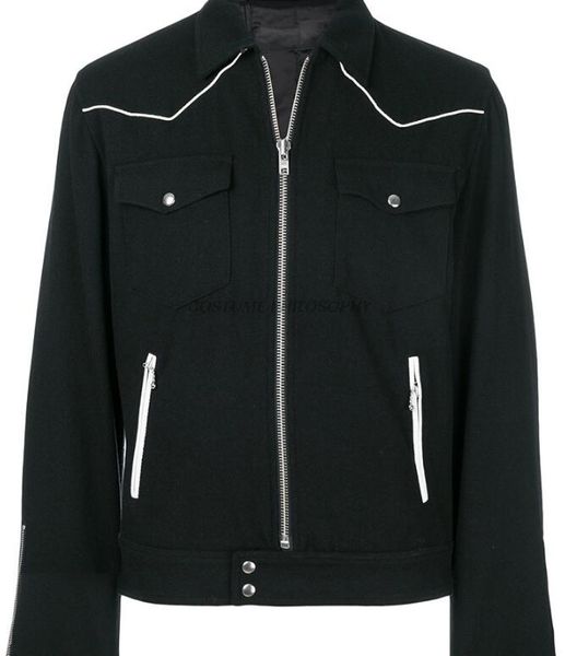 s-6xl 2019 spring men's new fashion personality customized white line stitching slim short jacket, Tan;black
s-6xl 2019 spring men's new fashion personality customized white line stitching slim short jacket, Tan;black