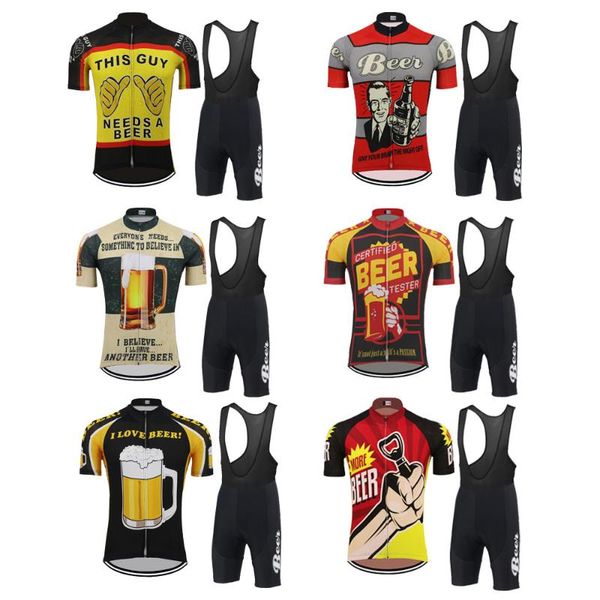 beer cycling jersey set men short sleeve cycling clothing bicycle wear jersey set bib shorts 9d gel pad mtb ciclismo 6 style, Black;blue
beer cycling jersey set men short sleeve cycling clothing bicycle wear jersey set bib shorts 9d gel pad mtb ciclismo 6 style, Black;blue
