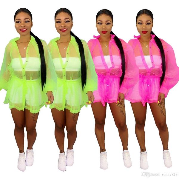 spring summer sheer gauze fashion women coats outwear suntan coats long sleeves busttons elastic girl jackets 2019 new arrivals, Black;brown
spring summer sheer gauze fashion women coats outwear suntan coats long sleeves busttons elastic girl jackets 2019 new arrivals, Black;brown