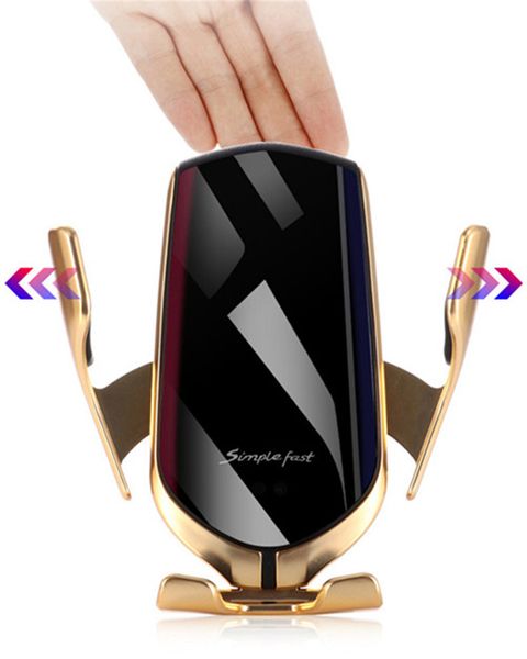 360 degree rotation car holder r1 wireless car charger automatic sensor for for iphone 11 xs max for samsung s10e note9
360 degree rotation car holder r1 wireless car charger automatic sensor for for iphone 11 xs max for samsung s10e note9