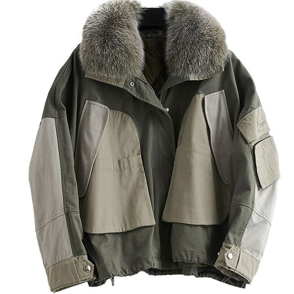 натуральная parka зимней куртка женщины двухсекционная съемная вниз liner норка 2018 мода толстой parka женщины пальто зимы, Black
натуральная parka зимней куртка женщины двухсекционная съемная вниз liner норка 2018 мода толстой parka женщины пальто зимы, Black
