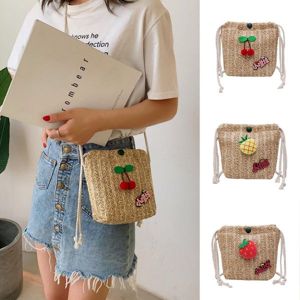 fashion 2019 casual summer women's straw bucket handbag fresh woven shoulder summer messenger crossbody bag
fashion 2019 casual summer women's straw bucket handbag fresh woven shoulder summer messenger crossbody bag