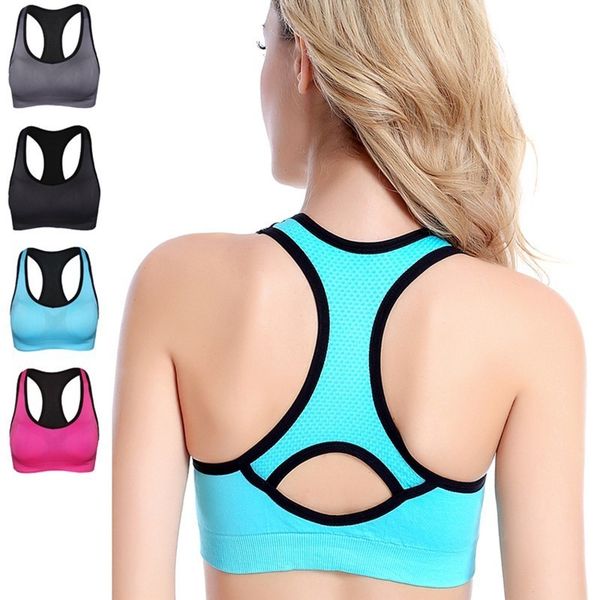 padded sports bras solid gym brassiere women fitness yoga sports bra for running gym breathable seamless athletic vest, White;black
padded sports bras solid gym brassiere women fitness yoga sports bra for running gym breathable seamless athletic vest, White;black