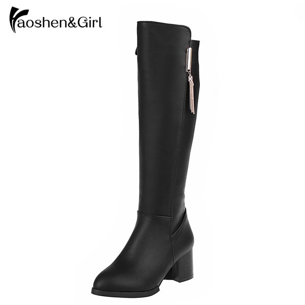 haoshen&girl shoes women winter knee high boots buckle zipper fashion boots long england style warm boot shoes size 34-42, Black
haoshen&girl shoes women winter knee high boots buckle zipper fashion boots long england style warm boot shoes size 34-42, Black