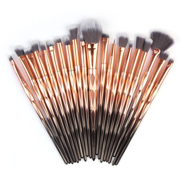 wholesale dhl 20 pcs set diamond handle makeup brush foundation brush eye shadow brush beauty tools professional brushes set comestic tool, Yellow
wholesale dhl 20 pcs set diamond handle makeup brush foundation brush eye shadow brush beauty tools professional brushes set comestic tool, Yellow