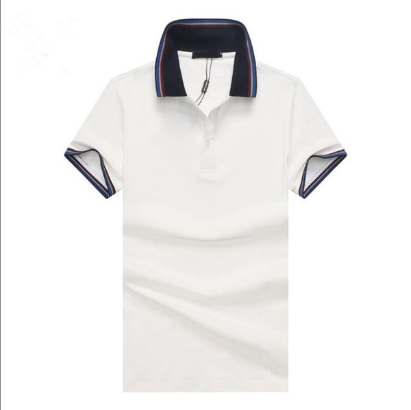 2020 new pa8138 summer 100% cotton fashion brand men's short sleeve polos shirts casual solid color male polos shirts, White;black
2020 new pa8138 summer 100% cotton fashion brand men's short sleeve polos shirts casual solid color male polos shirts, White;black