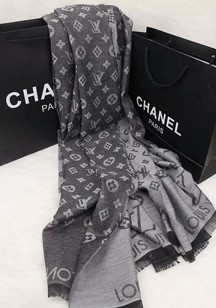 high designer women real silk and cashmere scarf soft large shawls scarf luxury long classic stripe printed shawl wholesale, Blue;gray
high designer women real silk and cashmere scarf soft large shawls scarf luxury long classic stripe printed shawl wholesale, Blue;gray