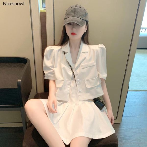 summer skirt suit elegant suit thin coat dungaree dress women's two-piece fashion woman suits lady office, White;black
summer skirt suit elegant suit thin coat dungaree dress women's two-piece fashion woman suits lady office, White;black